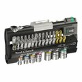 Posdatas Tool Check Mini Bit Ratchet, Socket & Bit Set, 38 Piece PO3950453